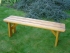 Dřevěná lavička brenda