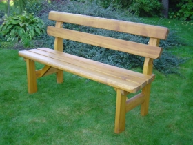 Dřevěná lavička cindy