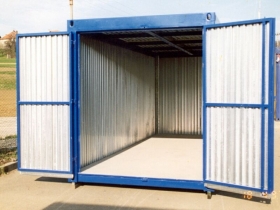 Výroba skladových kontejnerů