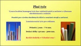 Plné tyče