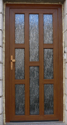 Příčkové vstupní dveře