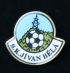 Odznak s malovaným logem S.K. Jívan Bělá