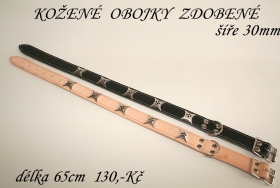 Obojky zdobené