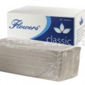 Flowers papírové ručníky skládané 