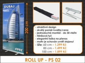 Samonavíjecí roll-up