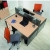 Kancelářský nábytek s jednoduchou kovovou podnoží Easy