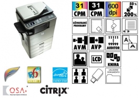 Digitální barevný multifunkční systém mx-c310