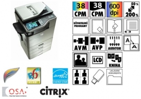 Digitální barevný multifunkční systém mx-c381