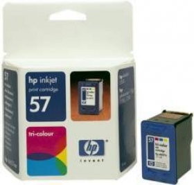 Hewlett Packard inkoust C6657A Color pro DJ 5550, PS 7x50, 7x60