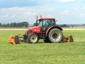 Mulčování travnatých ploch