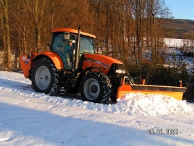 Posyp komunikací posypovou solí