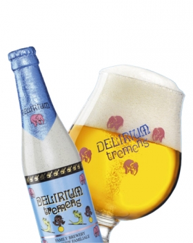Belgické pivo Delirium Tremens