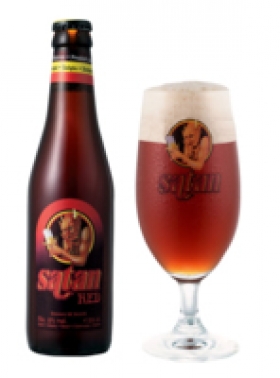 Belgické pivo Satan red