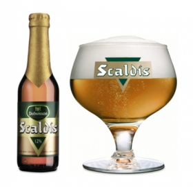 Belgické pivo Scaldis amber