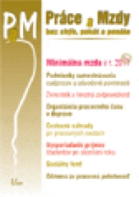 Práca a mzdy - č. 1 / 2011