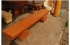 Dřevěná lavice bez opěradla