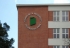 logotyp a světelný panel na budově UTB  Zlín, průměr konstrukce 420 cm.