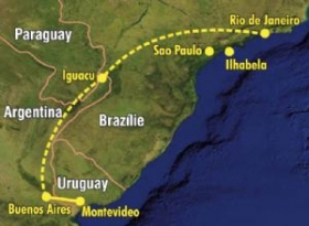 Zájezd - Metropole a přírodní krásy Argentiny, Uruguaye a Brazílie