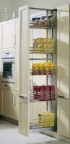 Výsuvné potravinové skříně