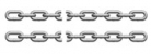 Řetězy z oceli kruhového profilu