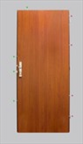 Bezpečnostní protipožární dveře K2/3 PP