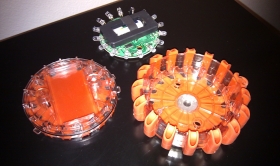 Výstražný a signalizační LED modul VA-100.500