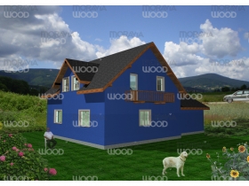 Dřevostavby - Domy montované Patrové