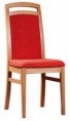 Dřevěné židle čalouněné