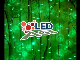 Led Curtain Light exteriér