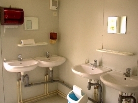 Modulové stavby - Toalety