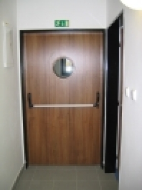 Protipožární dveře plné hladké