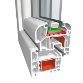 Plastová okna Aluplast Ideal 4000 Round line