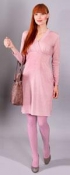 Šaty Fog - růžový lurex