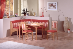 Flexi1 - rohová lavice, jídelní set