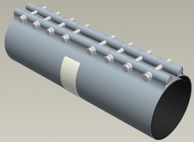 Objímky DN 80 - 500 v délkách 480 mm