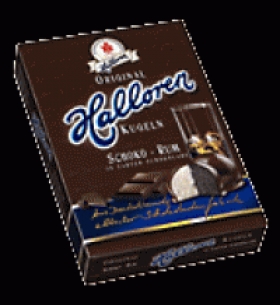 Čokoláda Halloren - rum
