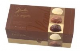 Belgické pralinky Escargots 250g