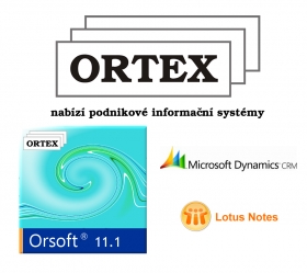 ERP systém Orsoft,Dynamics CRM, Lotus Notes a další podnikové informační systémy