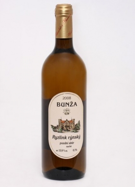 Ryzlink rýnský výběr botrytis 2008