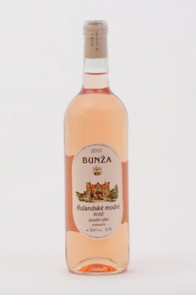 Rulandské modré Rosé pozdní sběr 2010