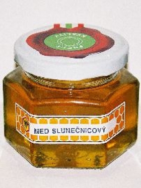 Slunečnicový med - šeštihran 