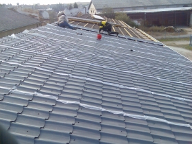 Šikmé střechy - plechové krytiny