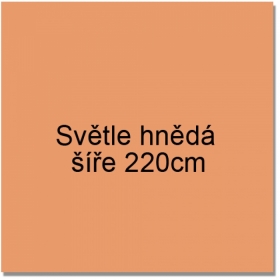 Světle hnědá látka