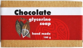 Glycerínové mýdlo čokoláda 