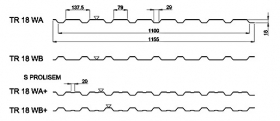 Kazety Dekprofile TR 18