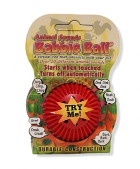 Babble ball - míček se zvuky zvířat S