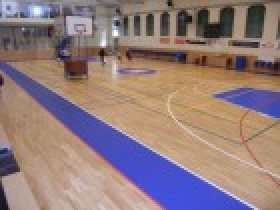 Sportovní dřevěné odpružené podlahy