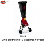 Drvič ovocia MTD Musermax elektrický