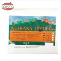 Netkaná textília biela 1,6x10m