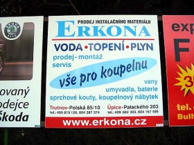 Reklamy - výroba, expedice